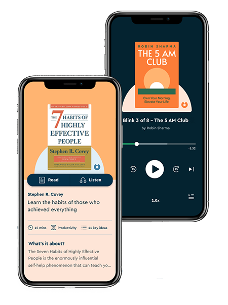 speed reading tips: Blinkist app book summaries